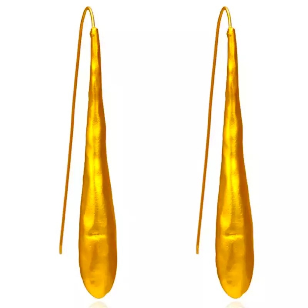π3/$30 New Zara Waterdrop Earrings - Picture 2 of 6